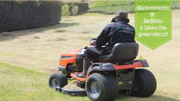 MANTENIMIENTO DE JARDINES Y CORTE DE PASTO